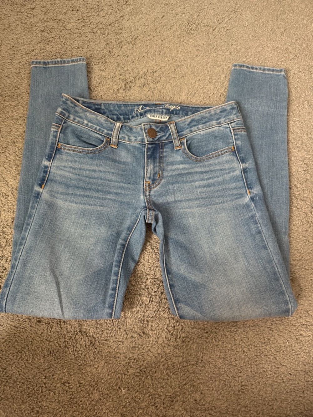 American Eagle Outfitters Light Blue Skinny Jeans